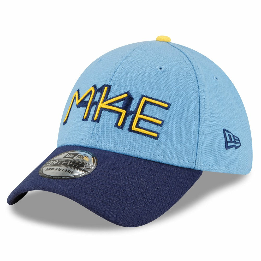 Milwaukee Brewers New Era 2022 City Connect 39THIRTY Flex Hat for sale