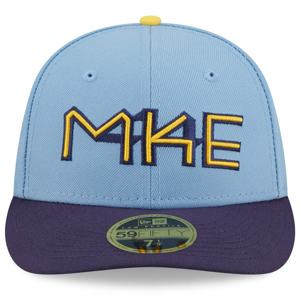Milwaukee Brewers New Era 2022 City Connect Low Profile 59FIFTY Fitted Hat Online