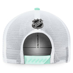 Seattle Kraken Fanatics 2022 NHL Draft Authentic Pro On Stage Trucker Adjustable Hat - Navy/White | Fanatics online
