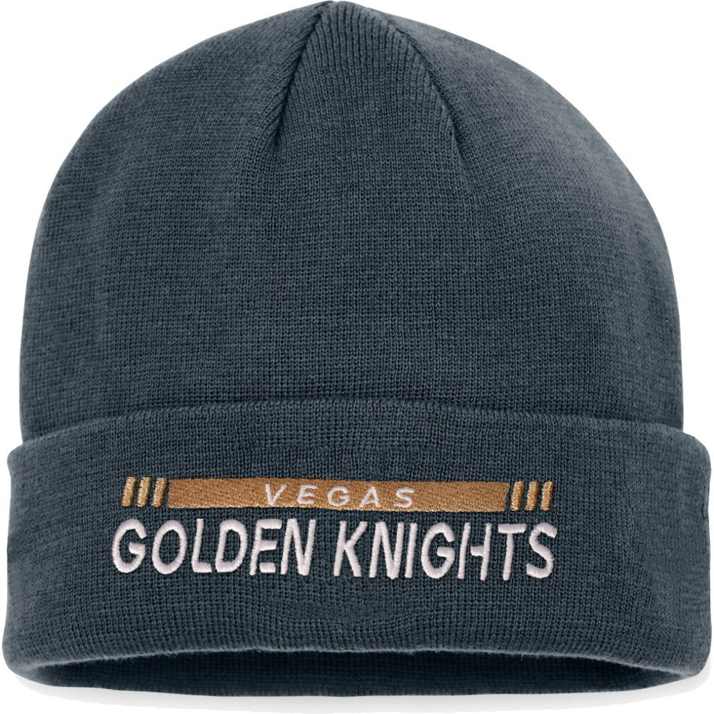 Vegas Golden Knights Fanatics Authentic Pro Rink Cuffed Knit Hat - Black | Fanatics sale