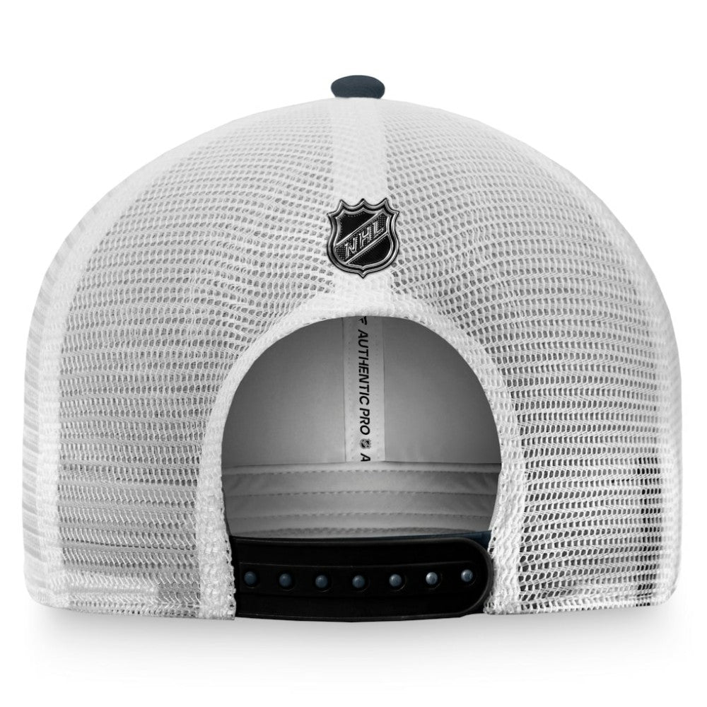 Vegas Golden Knights Fanatics Authentic Pro Rink Trucker Snapback Hat - Charcoal/White | Fanatics sale