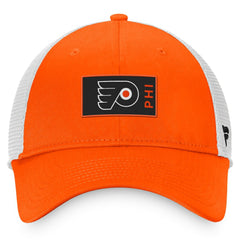 Philadelphia Flyers Fanatics Authentic Pro Rink Trucker Snapback Hat - Orange | Fanatics Clearance