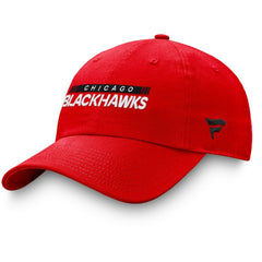 Chicago Blackhawks Fanatics Authentic Pro Rink Adjustable Hat - Red | Fanatics sale