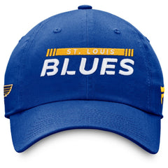 St. Louis Blues Fanatics Authentic Pro Rink Adjustable Hat - Blue | Fanatics online