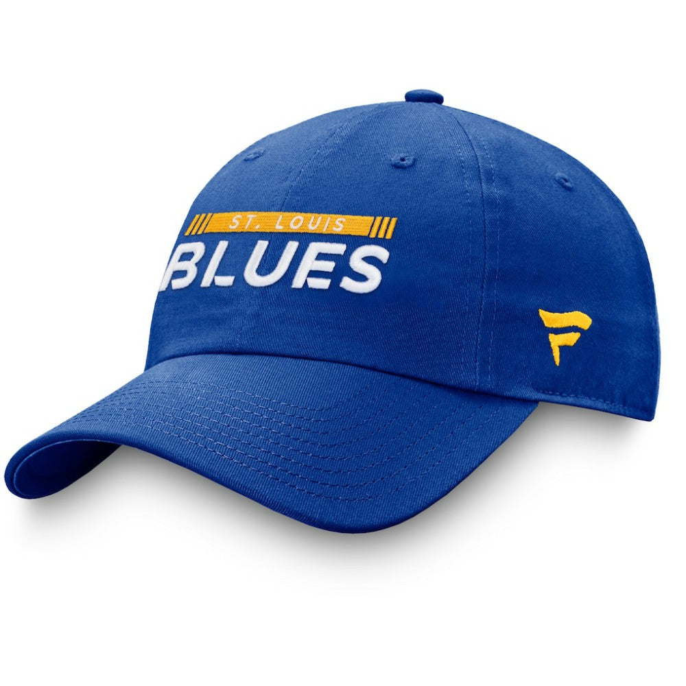 St. Louis Blues Fanatics Authentic Pro Rink Adjustable Hat - Blue | Fanatics online