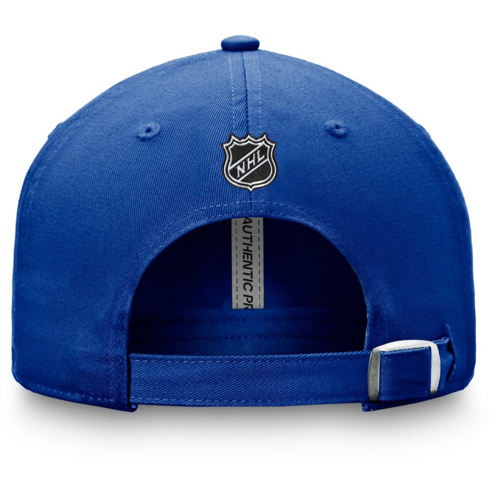 St. Louis Blues Fanatics Authentic Pro Rink Adjustable Hat - Blue | Fanatics online