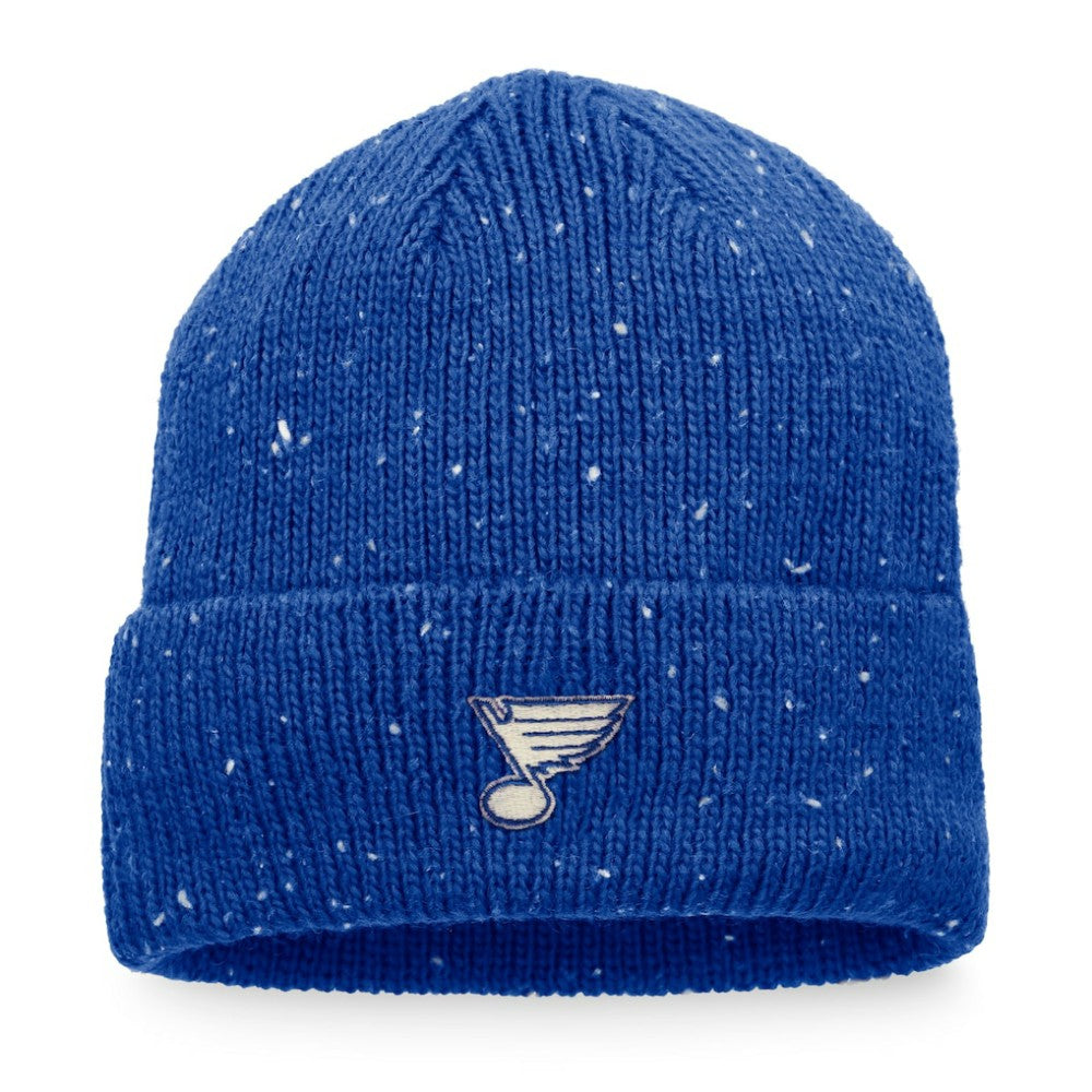 St. Louis Blues Fanatics Authentic Pro Rink Pinnacle Cuffed Knit Hat - Blue | Fanatics discount
