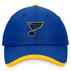 St. Louis Blues Fanatics Authentic Pro Rink Pinnacle Adjustable Hat - Blue | Fanatics Clearance