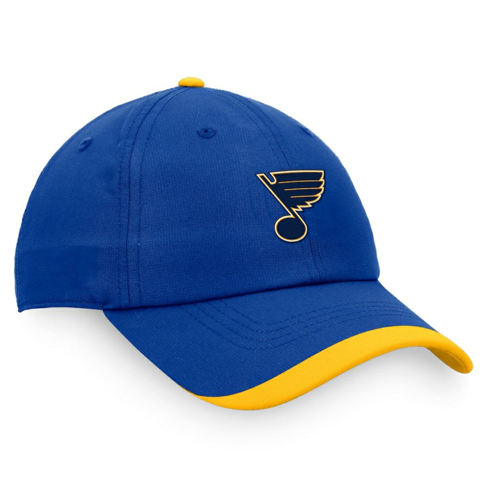 St. Louis Blues Fanatics Authentic Pro Rink Pinnacle Adjustable Hat - Blue | Fanatics Clearance