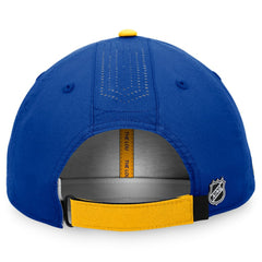 St. Louis Blues Fanatics Authentic Pro Rink Pinnacle Adjustable Hat - Blue | Fanatics Clearance