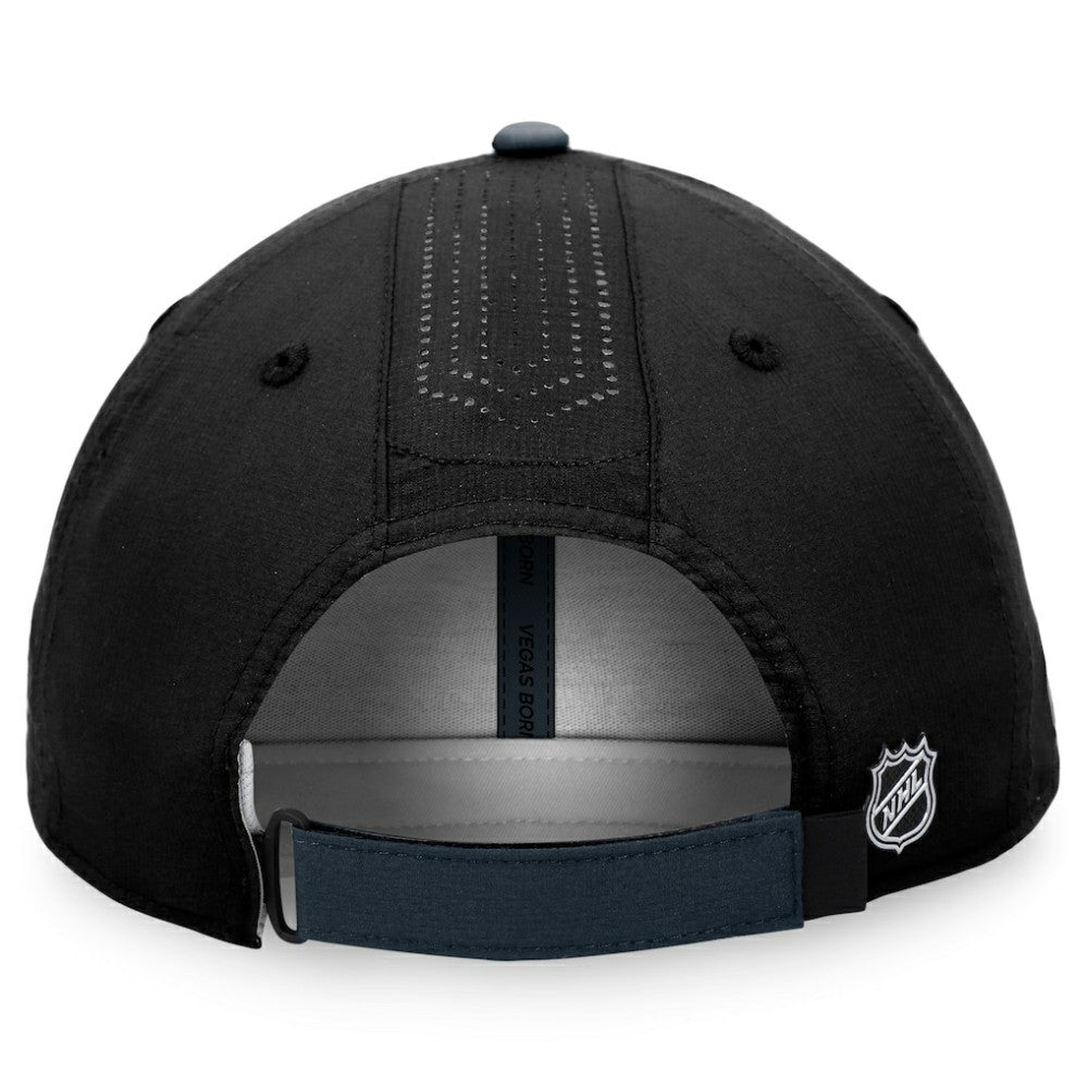 Vegas Golden Knights Fanatics Authentic Pro Rink Pinnacle Adjustable Hat - Black | Fanatics sale