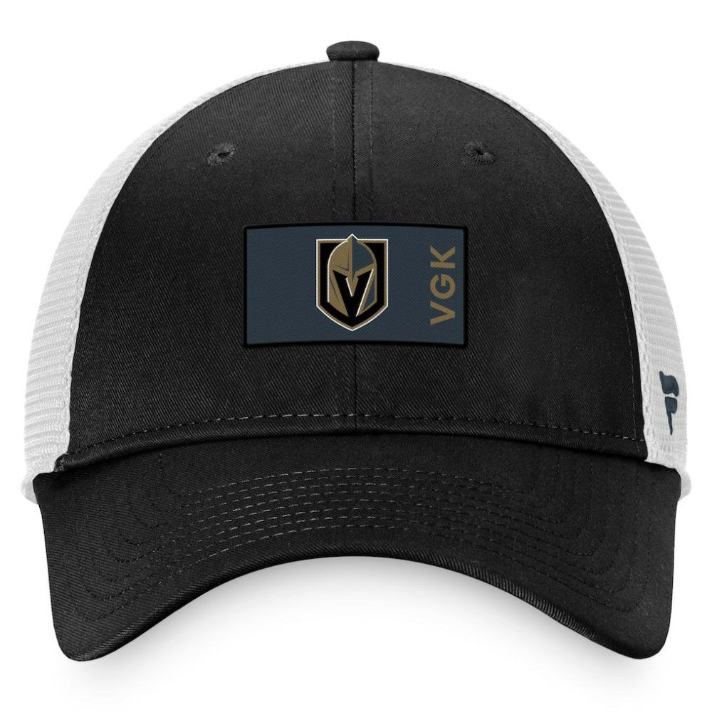 Vegas Golden Knights Fanatics Authentic Pro Rink Trucker Snapback Hat - Black/White | Fanatics on sale