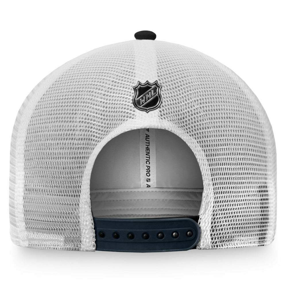 Vegas Golden Knights Fanatics Authentic Pro Rink Trucker Snapback Hat - Black/White | Fanatics on sale