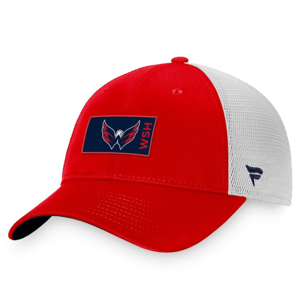 Washington Capitals Fanatics Authentic Pro Rink Trucker Snapback Hat - Red/White | Fanatics near me