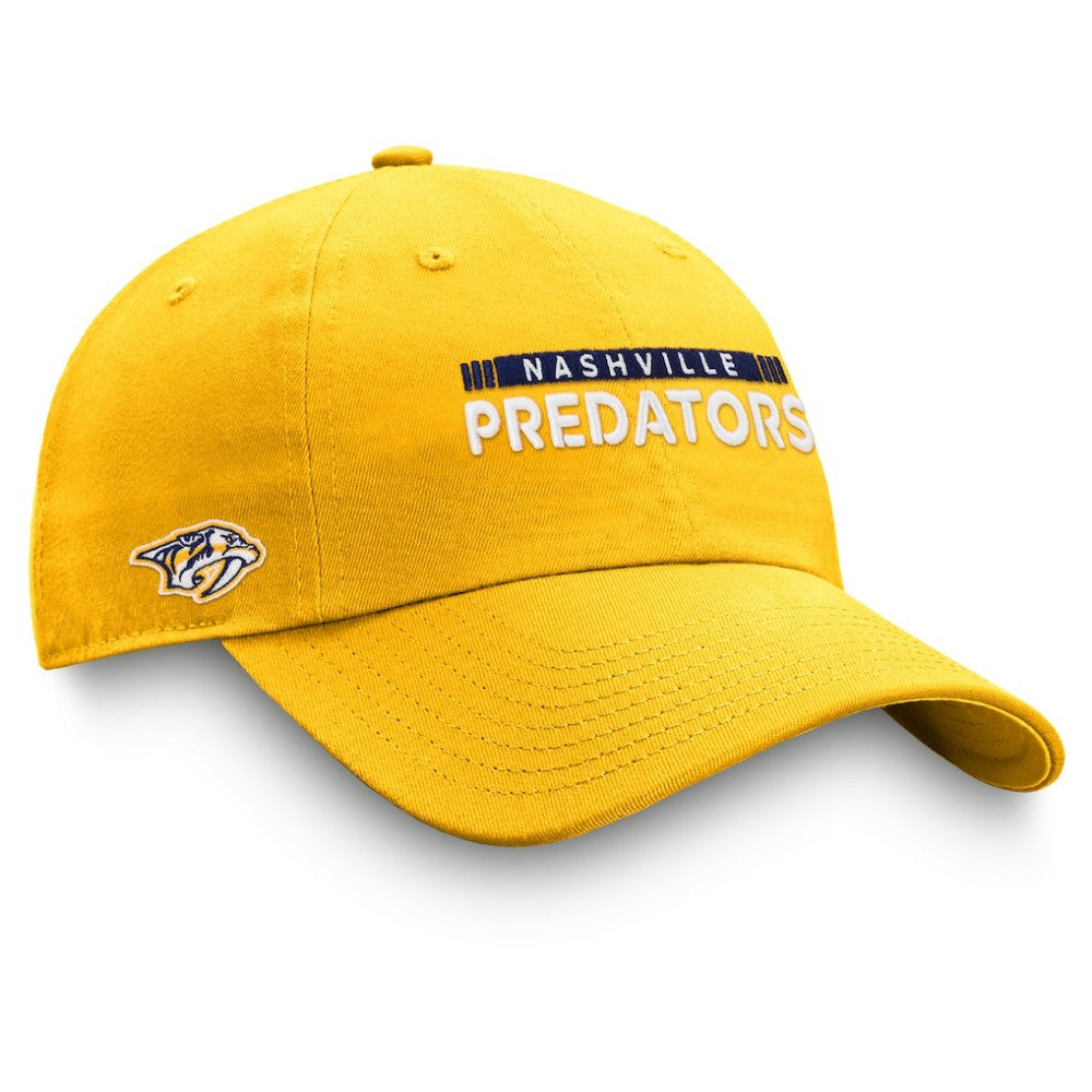 Nashville Predators Fanatics Authentic Pro Rink Adjustable Hat - Gold | Fanatics near me
