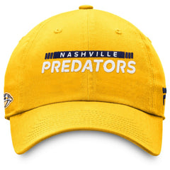 Nashville Predators Fanatics Authentic Pro Rink Adjustable Hat - Gold | Fanatics near me