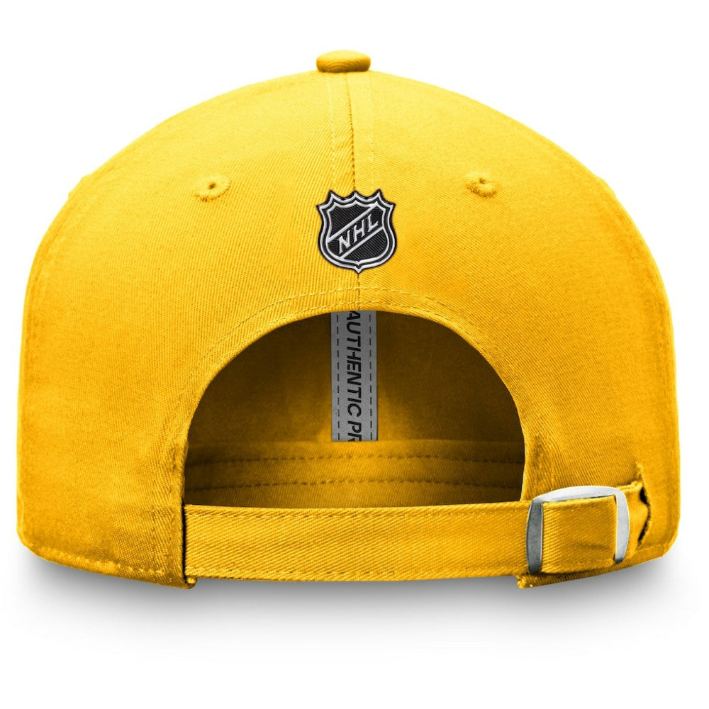 Nashville Predators Fanatics Authentic Pro Rink Adjustable Hat - Gold | Fanatics near me