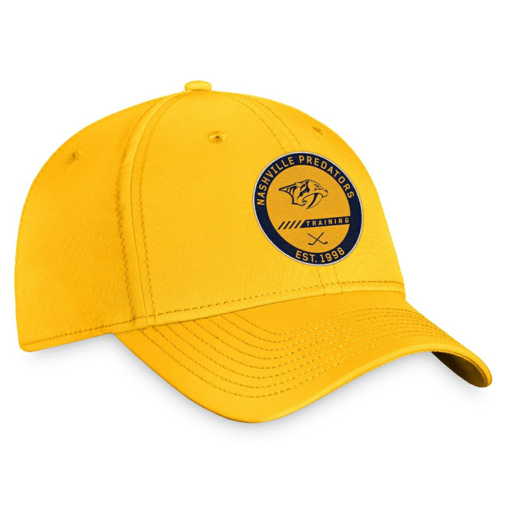 Nashville Predators Fanatics 2022 Authentic Pro Training Camp Flex Hat - Gold | Fanatics online