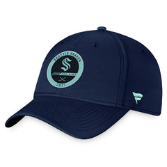 Seattle Kraken Fanatics 2021 Authentic Pro Training Camp Flex Hat - Navy | Fanatics Clearance