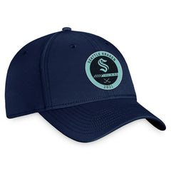 Seattle Kraken Fanatics 2021 Authentic Pro Training Camp Flex Hat - Navy | Fanatics Clearance