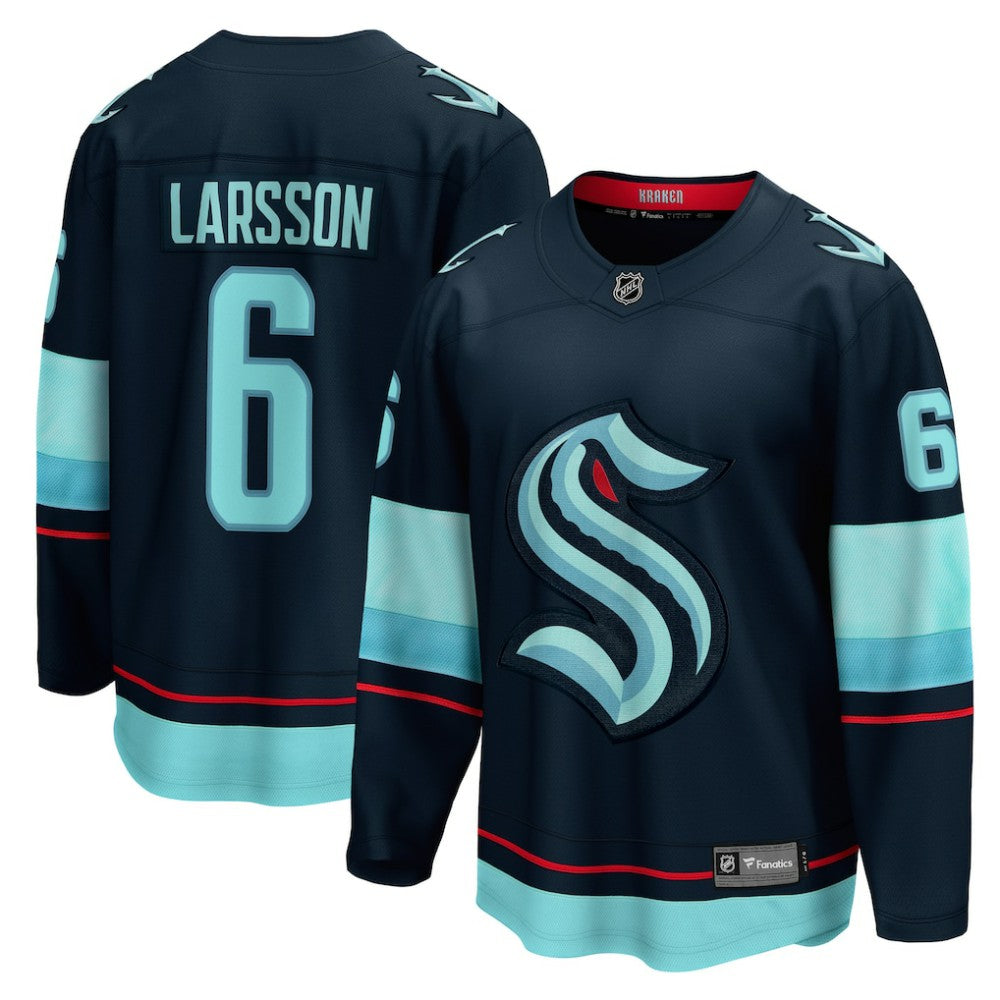 Adam Larsson Seattle Kraken Fanatics Home Breakaway Player Jersey - Deep Sea Blue | Fanatics near me