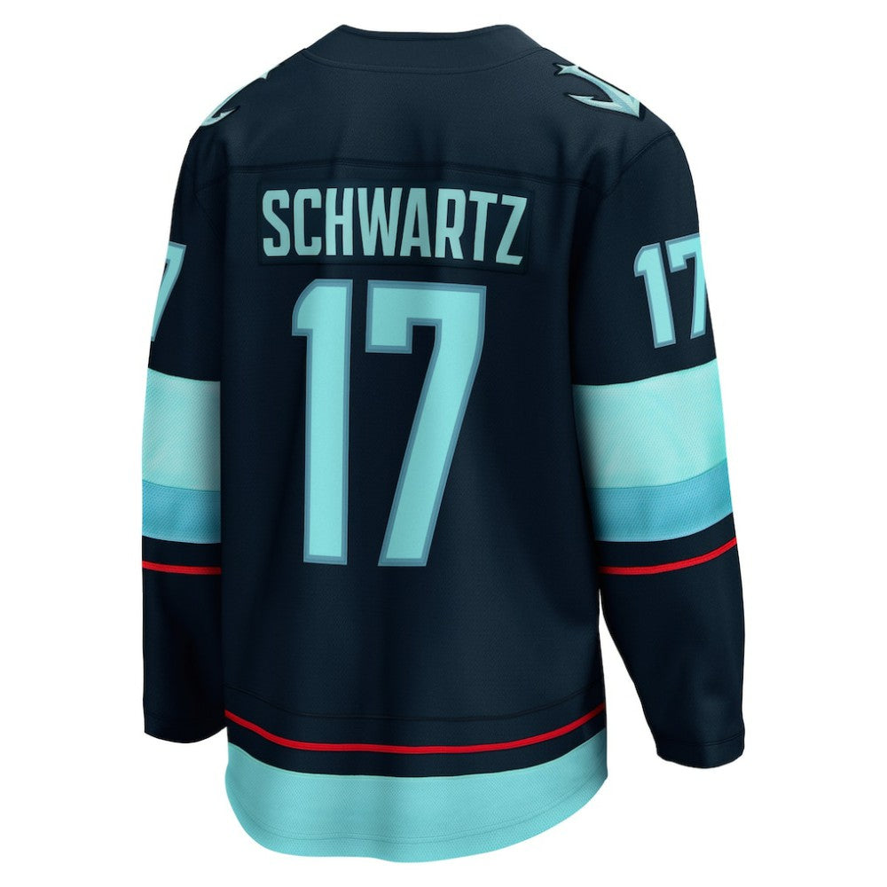 Jaden Schwartz Seattle Kraken Fanatics Home Breakaway Player Jersey - Navy | Fanatics online