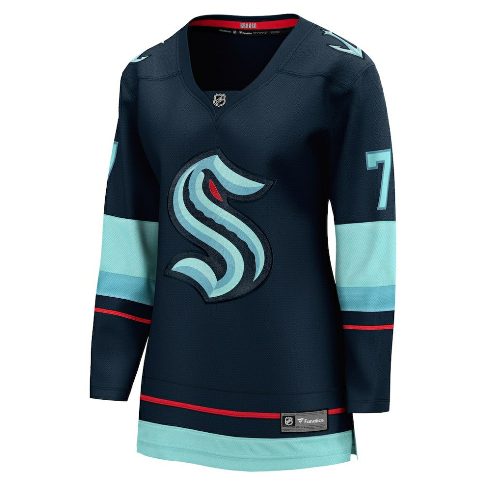 Jordan Eberle Seattle Kraken Fanatics Women's Home Breakaway Player Jersey - Navy | Fanatics Clearance