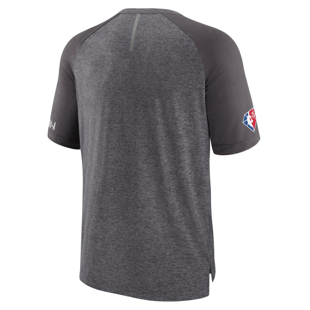 Fanatics Washington Wizards 2022 Noches Ene-Be-A Core Shooting Raglan T-Shirt Heathered Gray