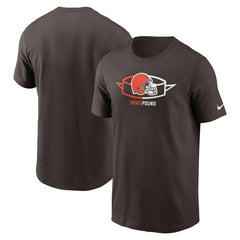 Cleveland Browns Essential Local Phrase T-Shirt - Brown - Nike