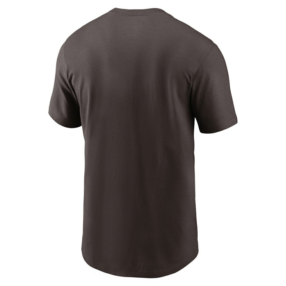 Cleveland Browns Essential Local Phrase T-Shirt - Brown - Nike