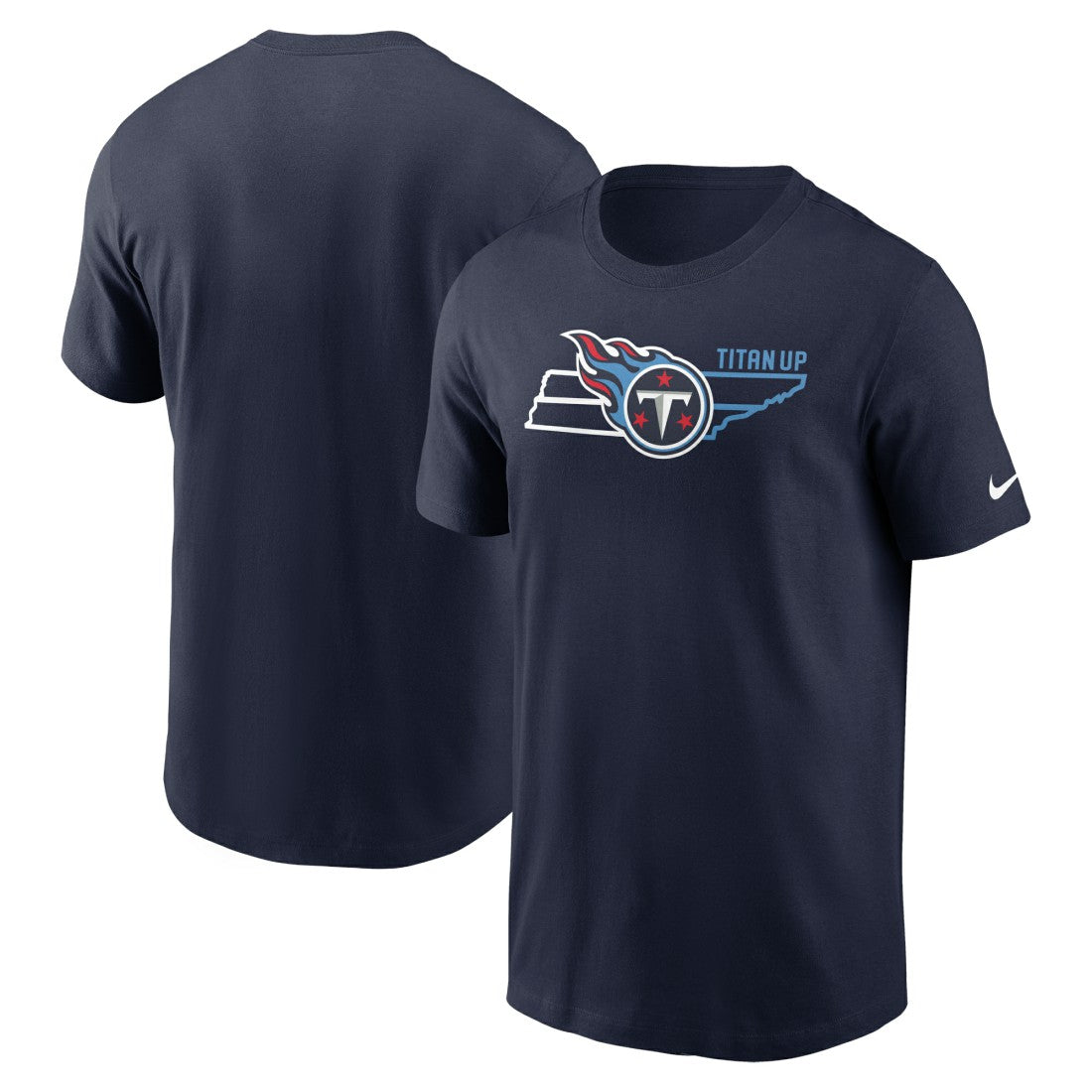 Tennessee Titans Essential Local Phrase T-Shirt - Navy - Nike