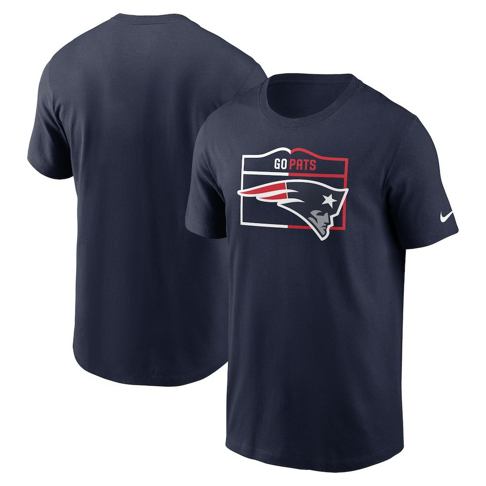 New England Patriots Essential Local Phrase T-Shirt - Navy - Nike