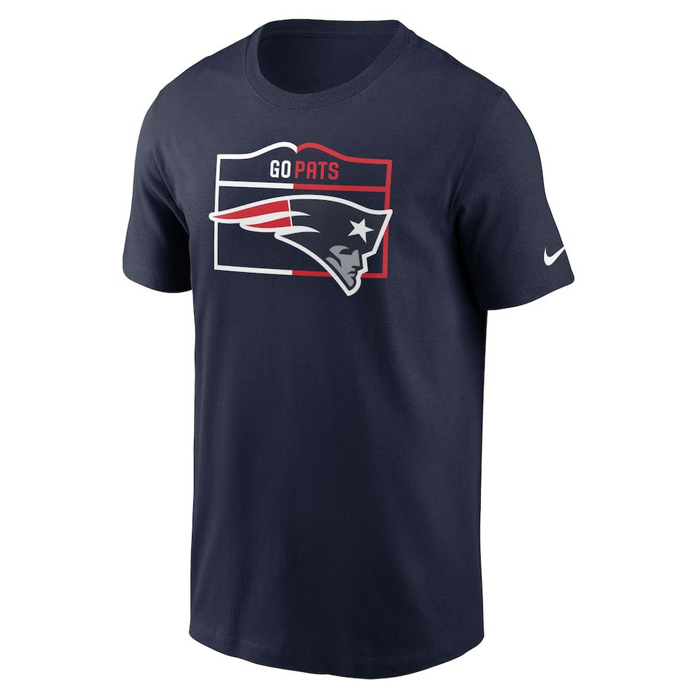 New England Patriots Essential Local Phrase T-Shirt - Navy - Nike