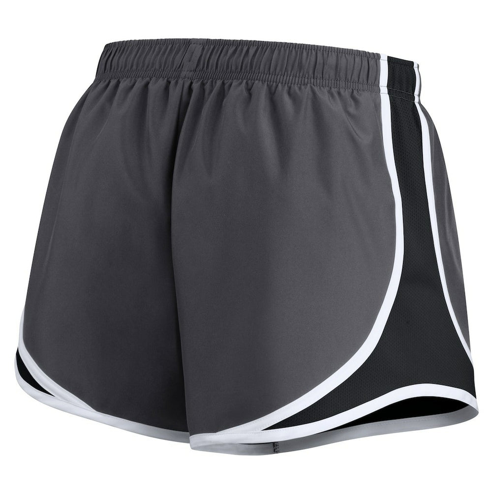 Pittsburgh Steelers Women's Plus Size Logo Performance Tempo Shorts - Charcoal - Nike