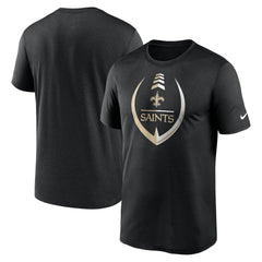 New Orleans Saints Icon Legend Performance T-Shirt - Black - Nike