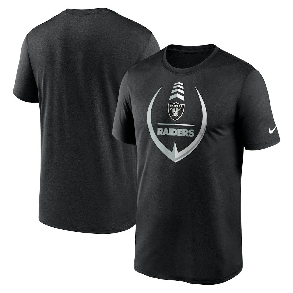 Las Vegas Raiders Icon Legend Performance T-Shirt - Black - Nike