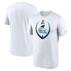 Carolina Panthers Icon Legend Performance T-Shirt - White - Nike