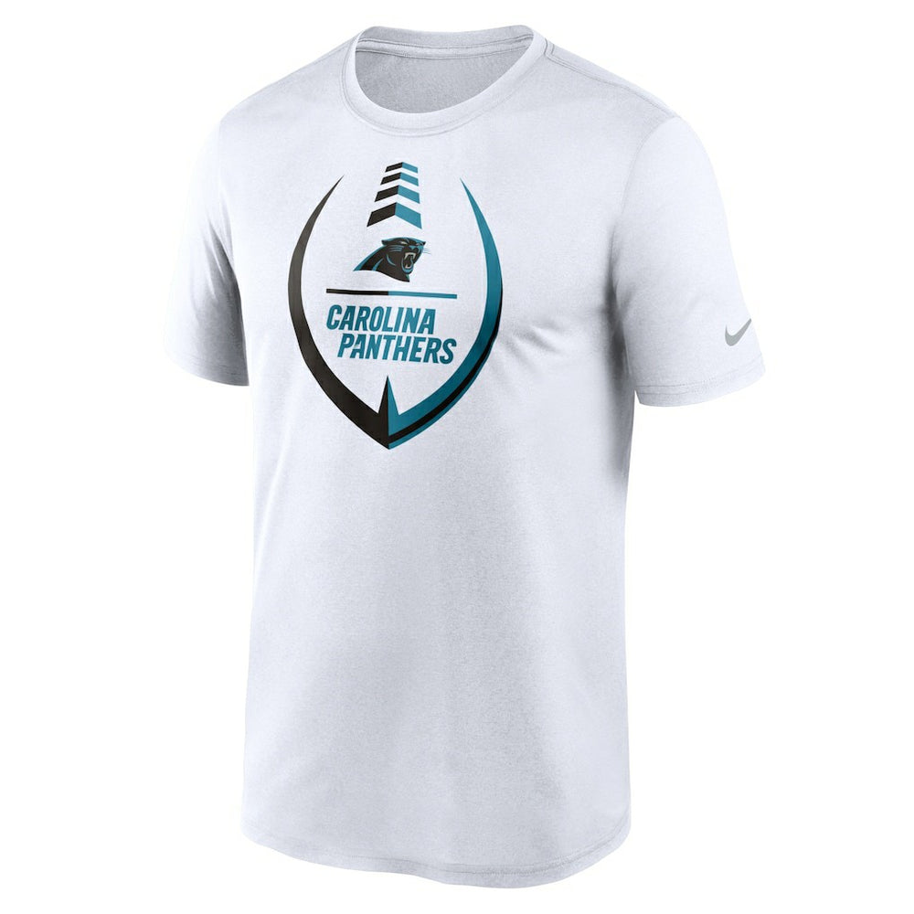 Carolina Panthers Icon Legend Performance T-Shirt - White - Nike