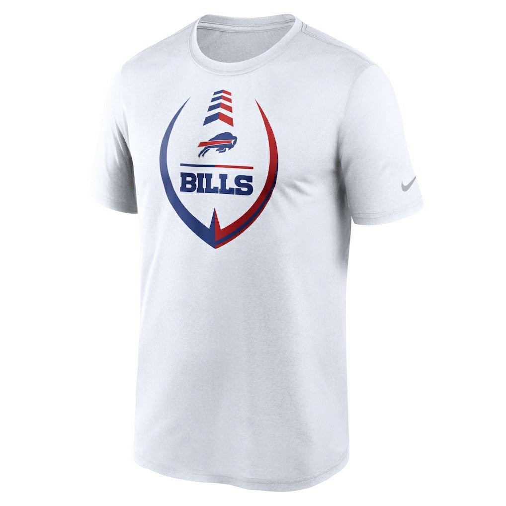 Buffalo Bills Icon Legend Performance T-Shirt - White - Nike