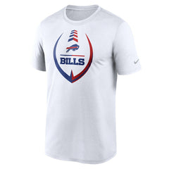 Buffalo Bills Icon Legend Performance T-Shirt - White - Nike