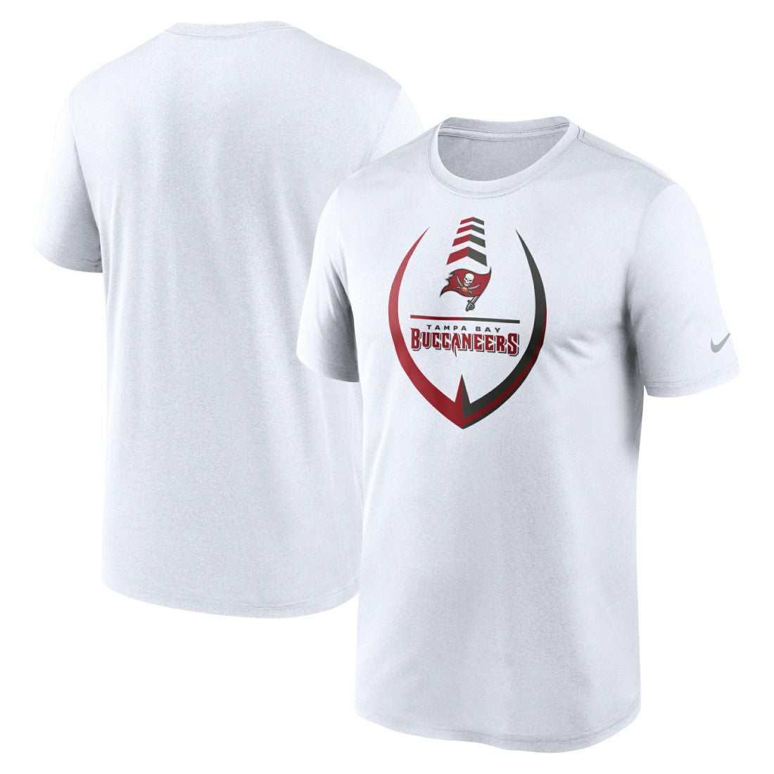 Tampa Bay Buccaneers Icon Legend Performance T-Shirt - White - Nike