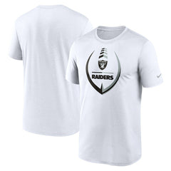 Las Vegas Raiders Icon Legend Performance T-Shirt - White - Nike