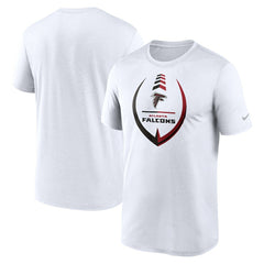 Atlanta Falcons Icon Legend Performance T-Shirt - White - Nike