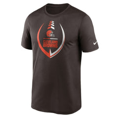 Cleveland Browns Icon Legend Performance T-Shirt - Brown - Nike