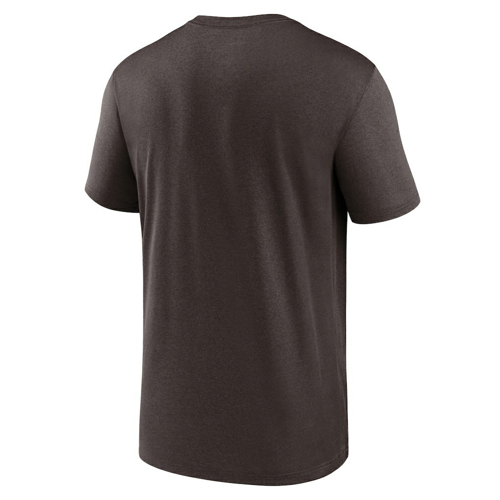 Cleveland Browns Icon Legend Performance T-Shirt - Brown - Nike