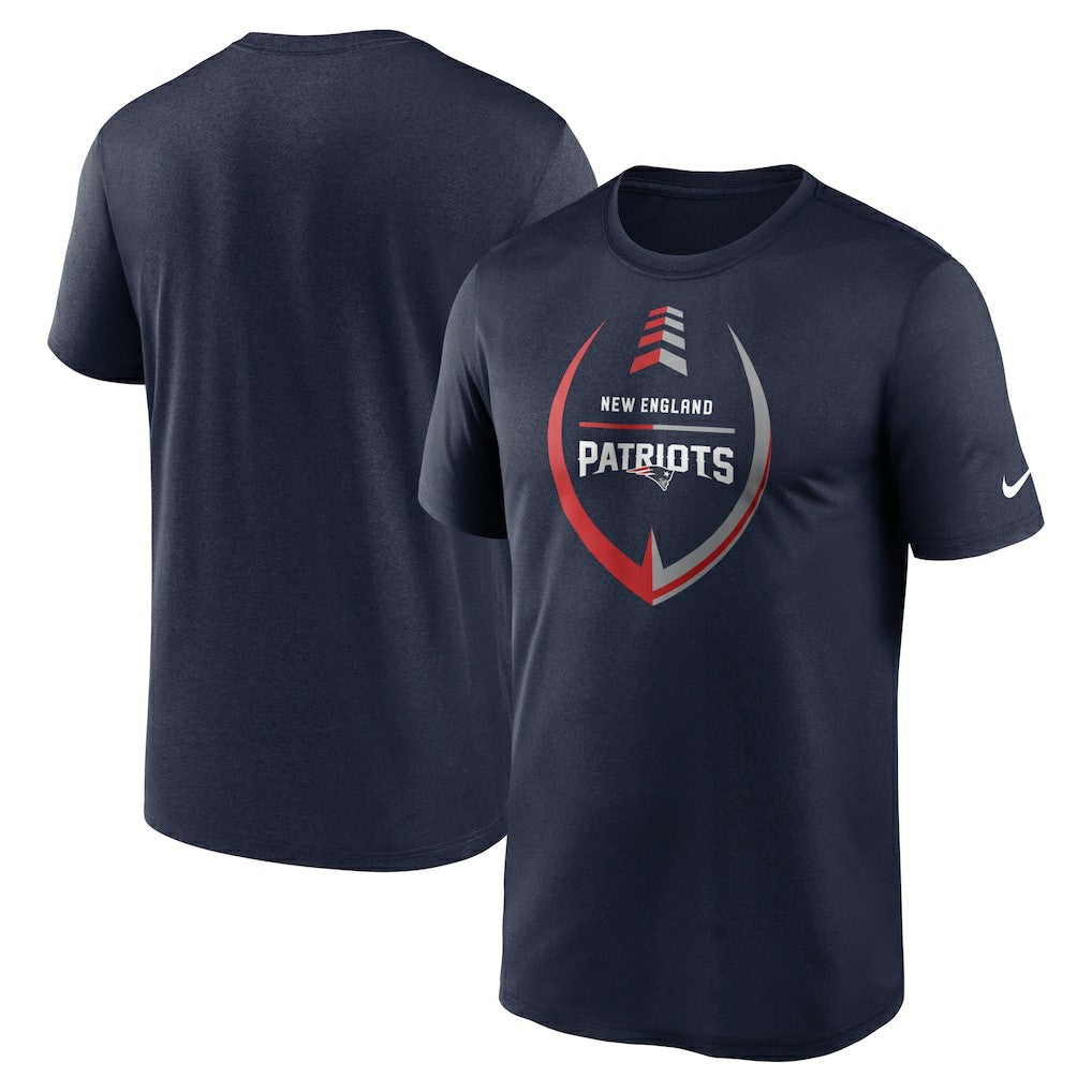 New England Patriots Icon Legend Performance T-Shirt - Navy - Nike