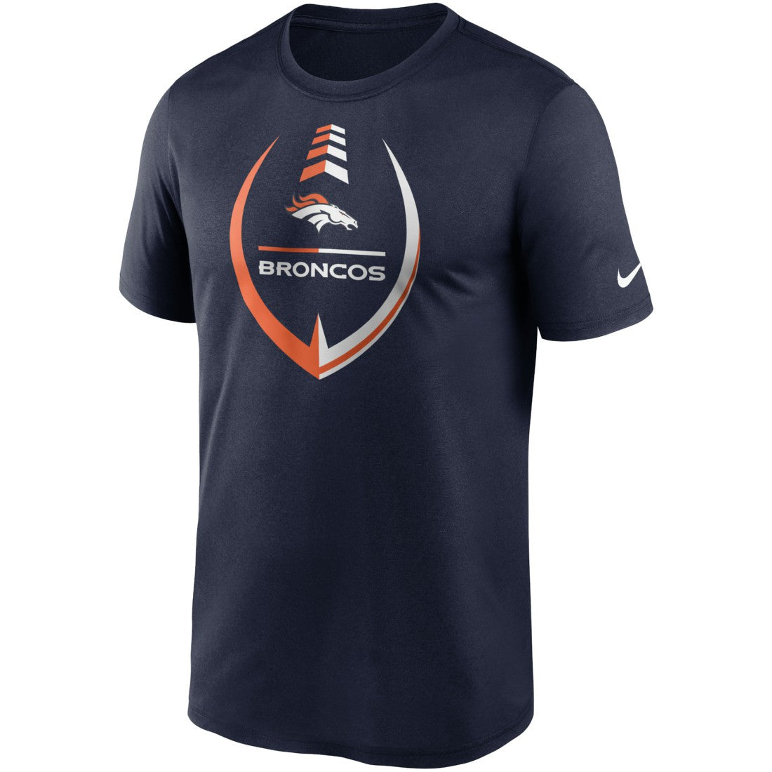 Denver Broncos Icon Legend Performance T-Shirt - Navy - Nike