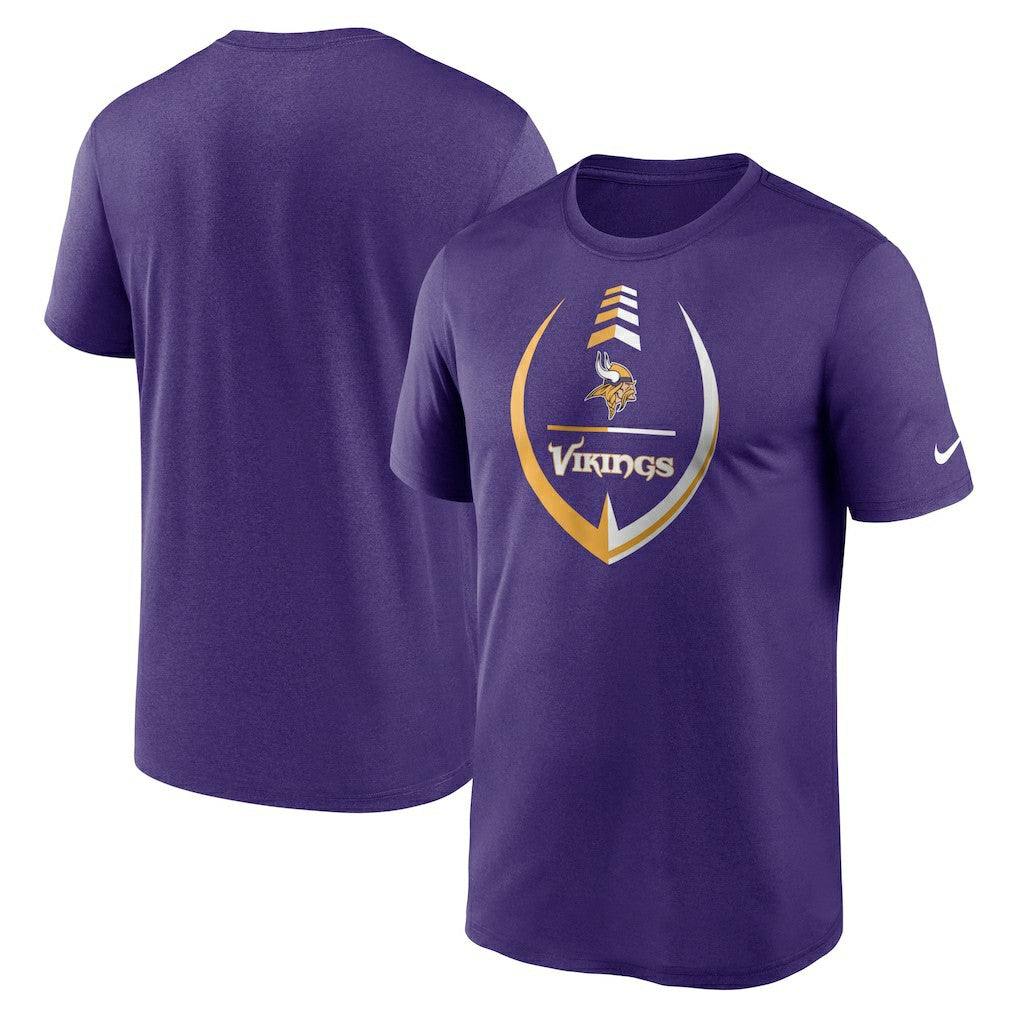 Minnesota Vikings Icon Legend Performance T-Shirt - Purple - Nike