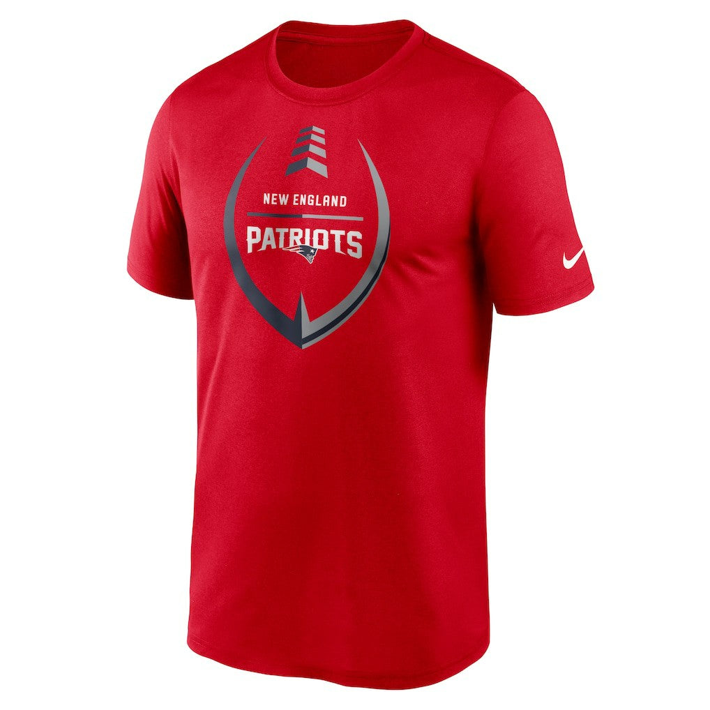 New England Patriots Icon Legend Performance T-Shirt - Red - Nike