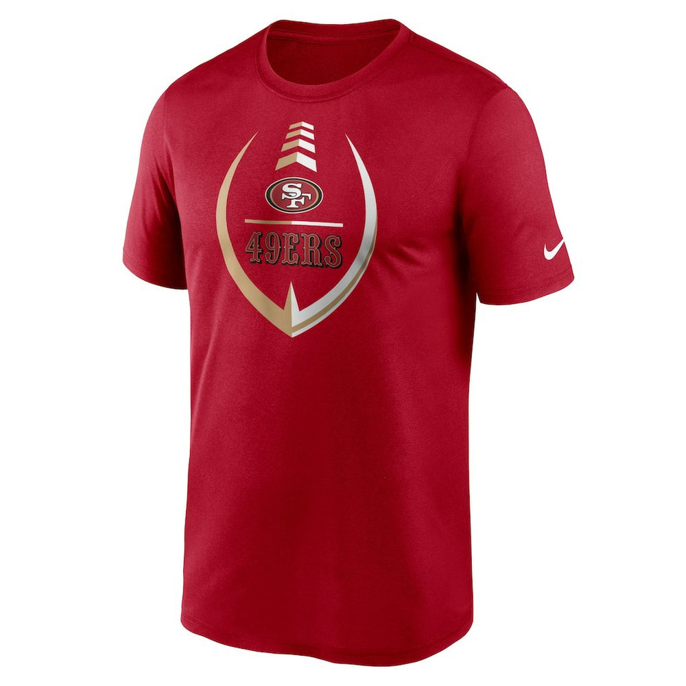 San Francisco 49ers Icon Legend Performance T-Shirt - Scarlet - Nike